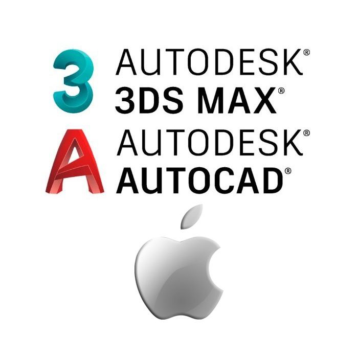 Apple AutoCAD 3dsMax для MacBook Pro Air iMac. Программы Mac Автокад