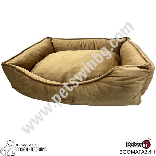 Легло за Куче/Коте- 60/45/20см- Светлокафяв- Dolce Premium- Urban Pets