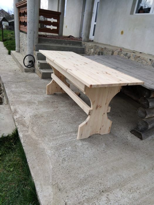 Masă terasă lemn masiv