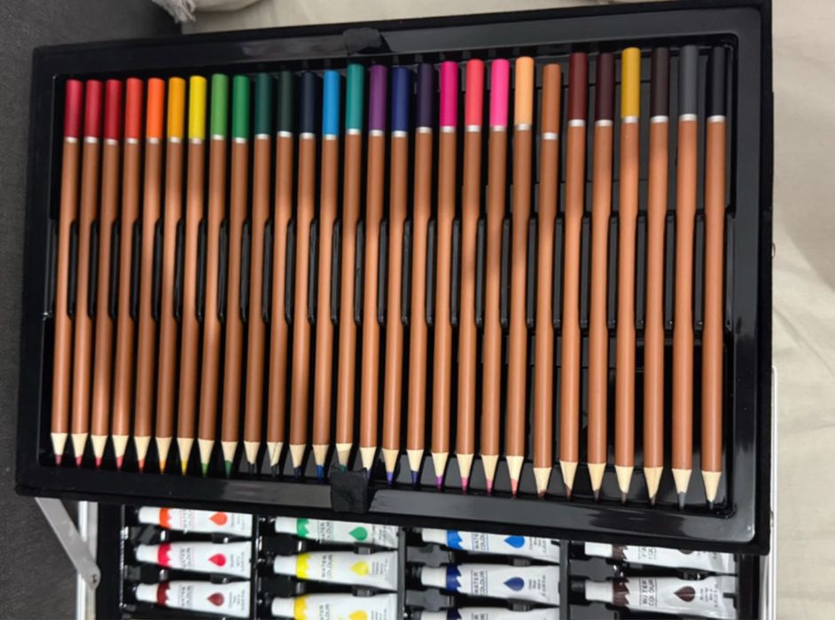 Trusa de desen compartimentata