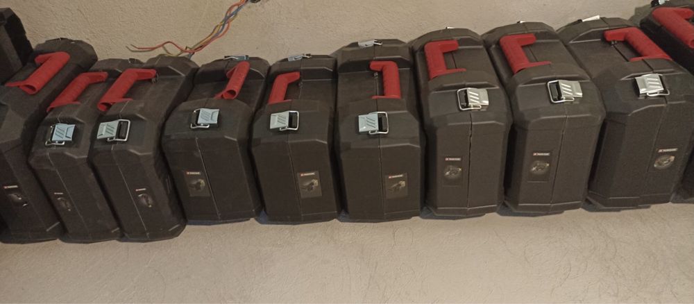 Valize/cutii originale pentru diverse echipamente Parkside 12V de mana