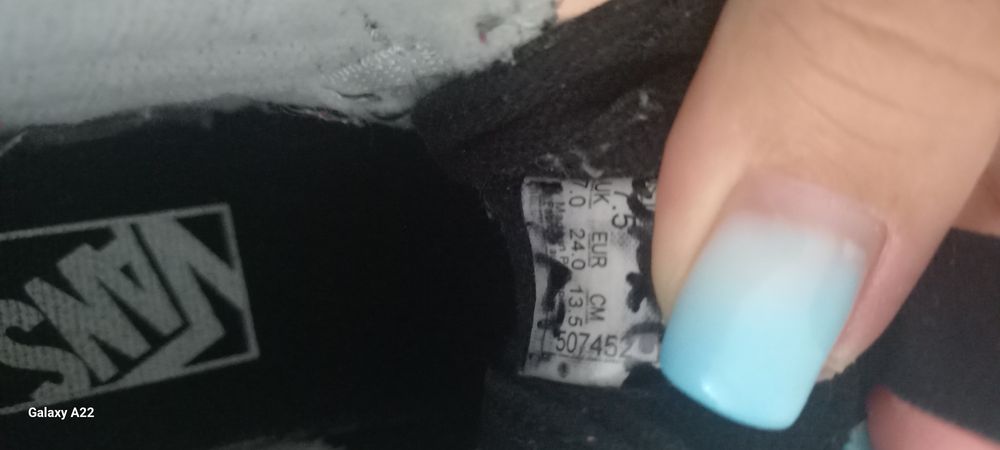 Ghete toamana Vans - măsură 24