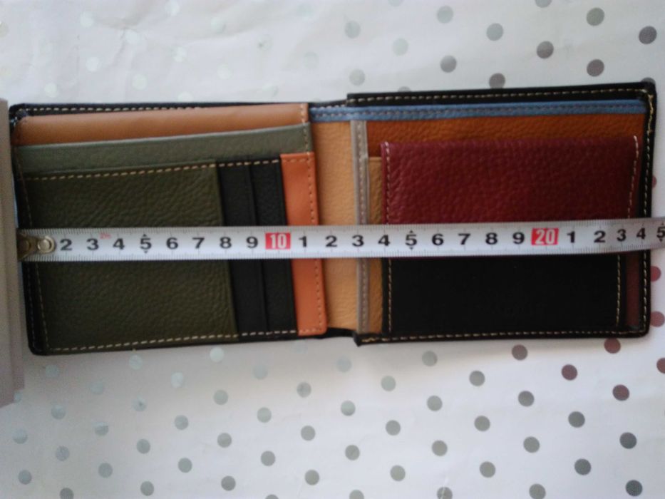 Мъжки портфейли естествена кожа