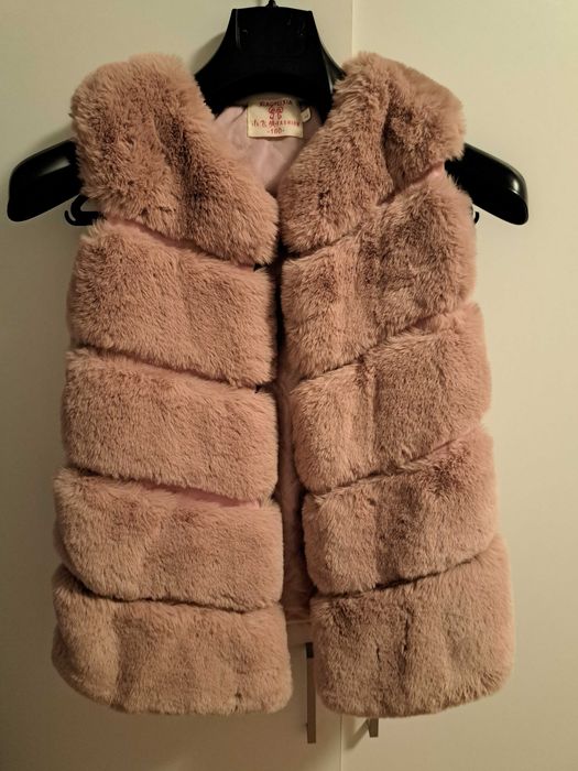 Vesta dama blana roz