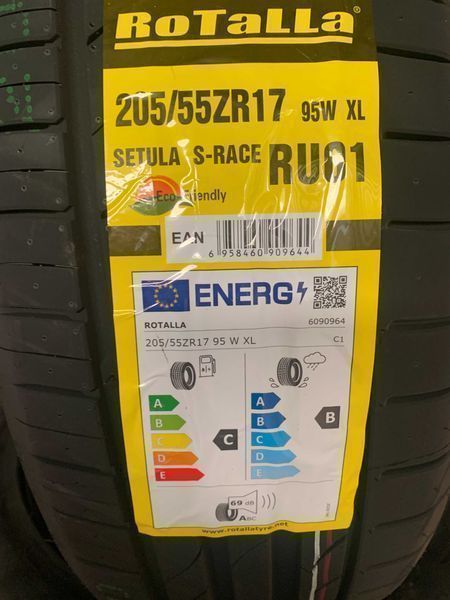 Нови летни гуми ROTALLA SETULA S-RACE RU01 205/55R17 95W XL НОВ DOT