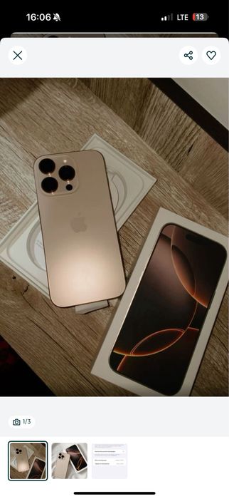 16 про мах 256гб в идеальном состояний