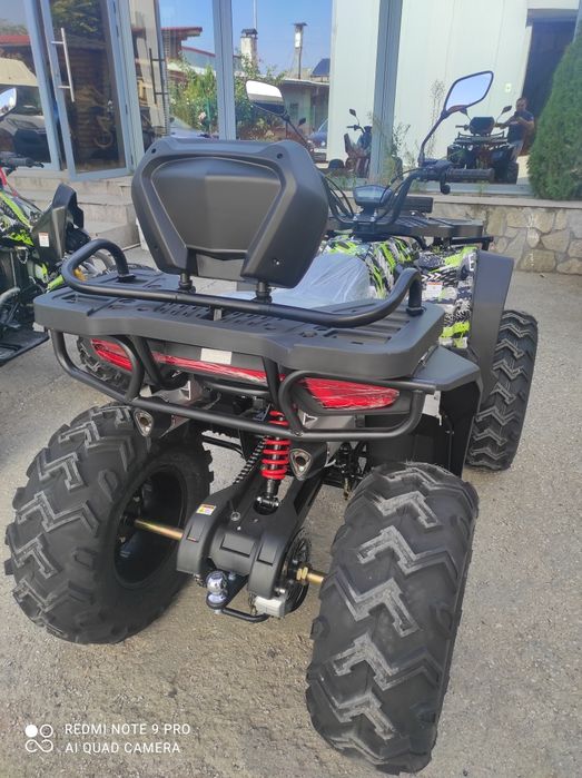 бензиново ATV 250cc с водно охлаждане, подсилено шаси и ръчни скорости