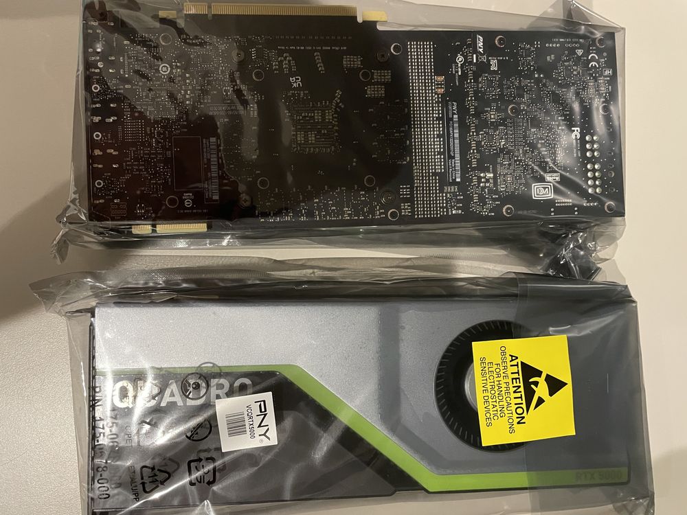 Placa video Nvidia quatro rtx 5000