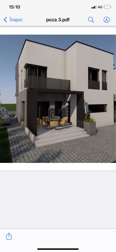 Vila de vanzare Tunari 425 mp str.Rândunicii  ( Direct propietar )