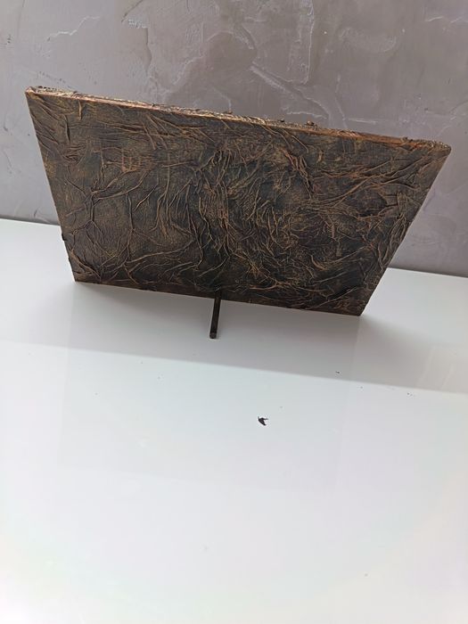 Tablou-icoană, pe baza de lemn cu suport