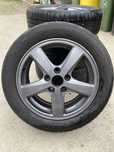 Set Jante aliaj 5x114.3 ET 45 R16 anvelope 205 55 R16