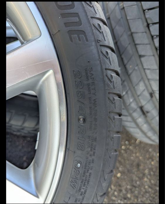 Джанти VW 18 5x112 оригинални Фолксваген 18” 5х112 GTD с летни гуми