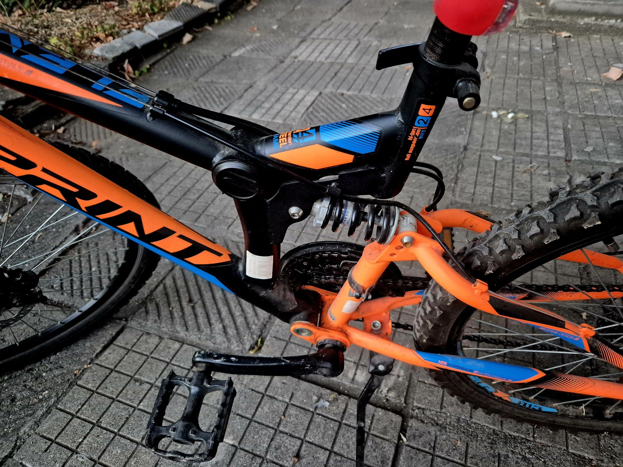 Детски велосипед със скорос SPRINT - Element VB, 24"