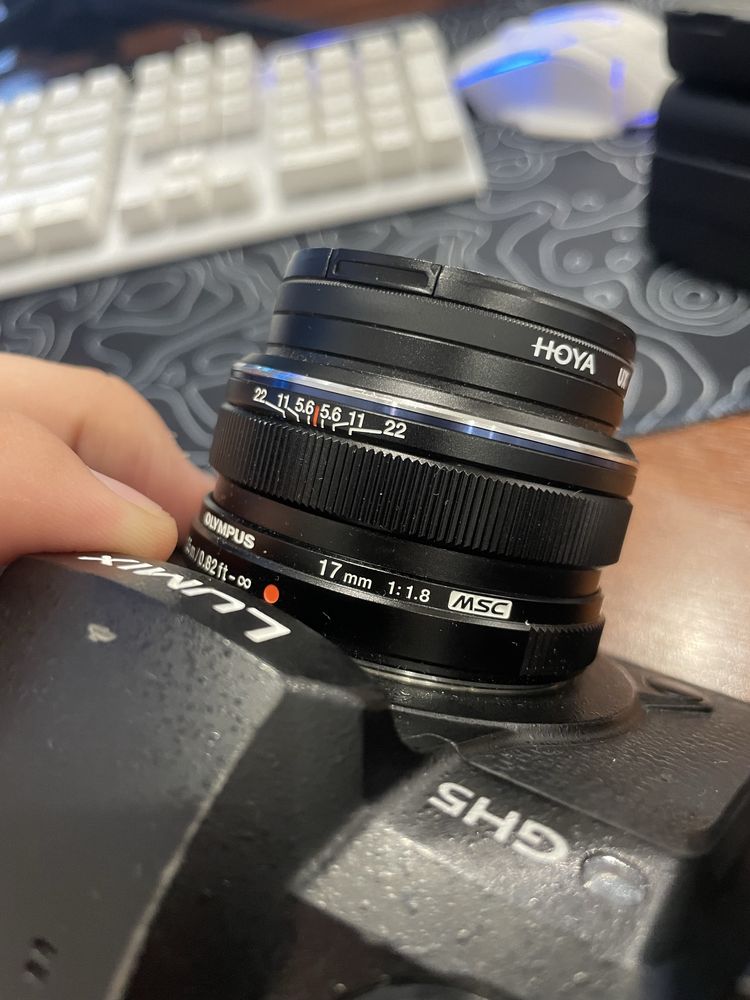Lumix gh5 olympus 17mm f1.8