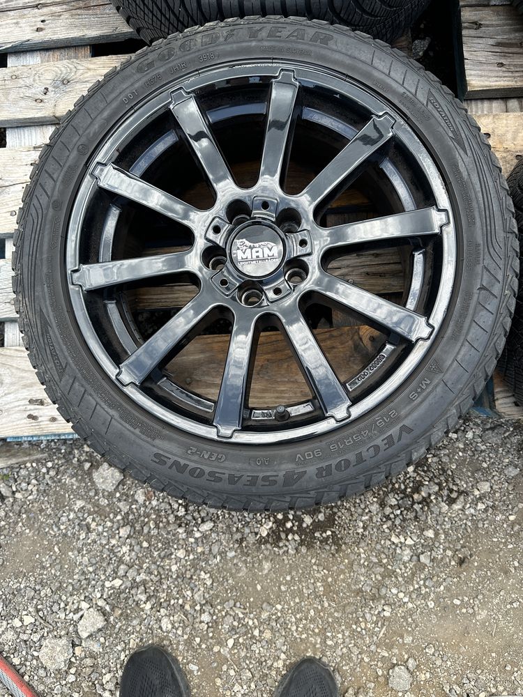 Лети джанти 4 броя джанти 5х100 16 цола с гуми GoodYear 215/45/16