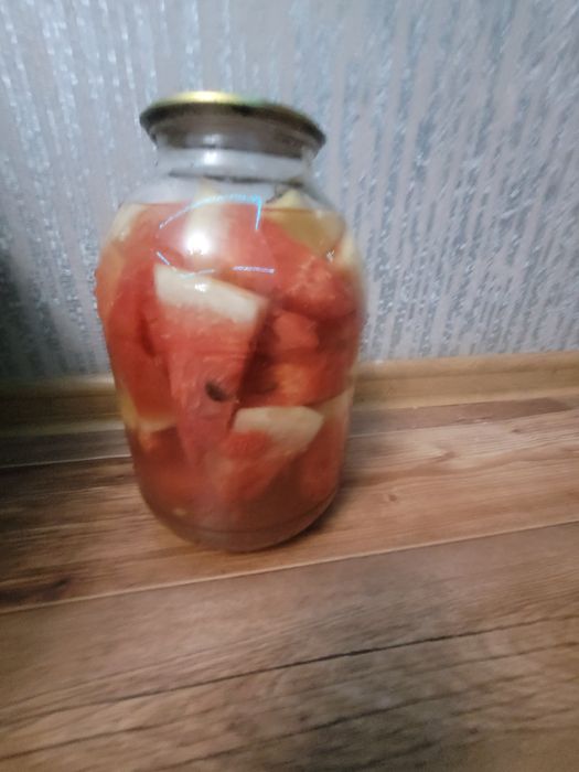 Арбузы солёные 3 литровая банка