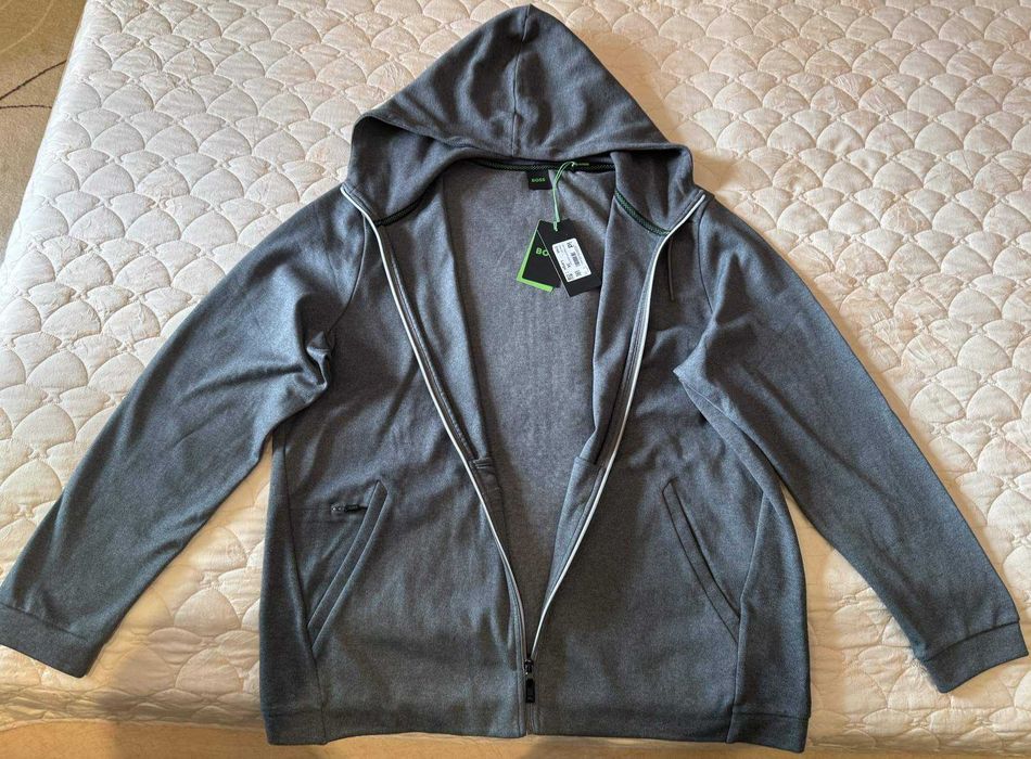 мъжки Суитшърт BOSS Saggy Curved 3XL