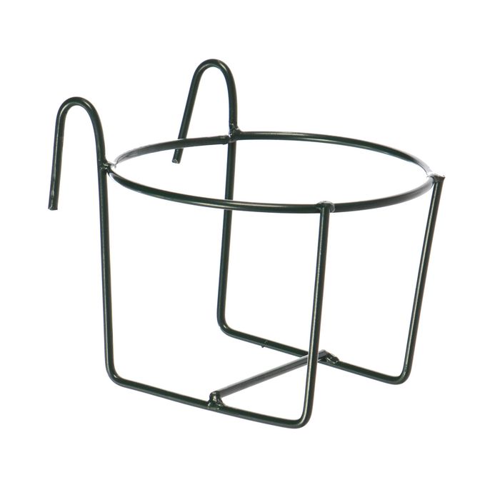 4 suport ghiveci rotund fier forjat, acoperire antirugina NOI- 140 lei