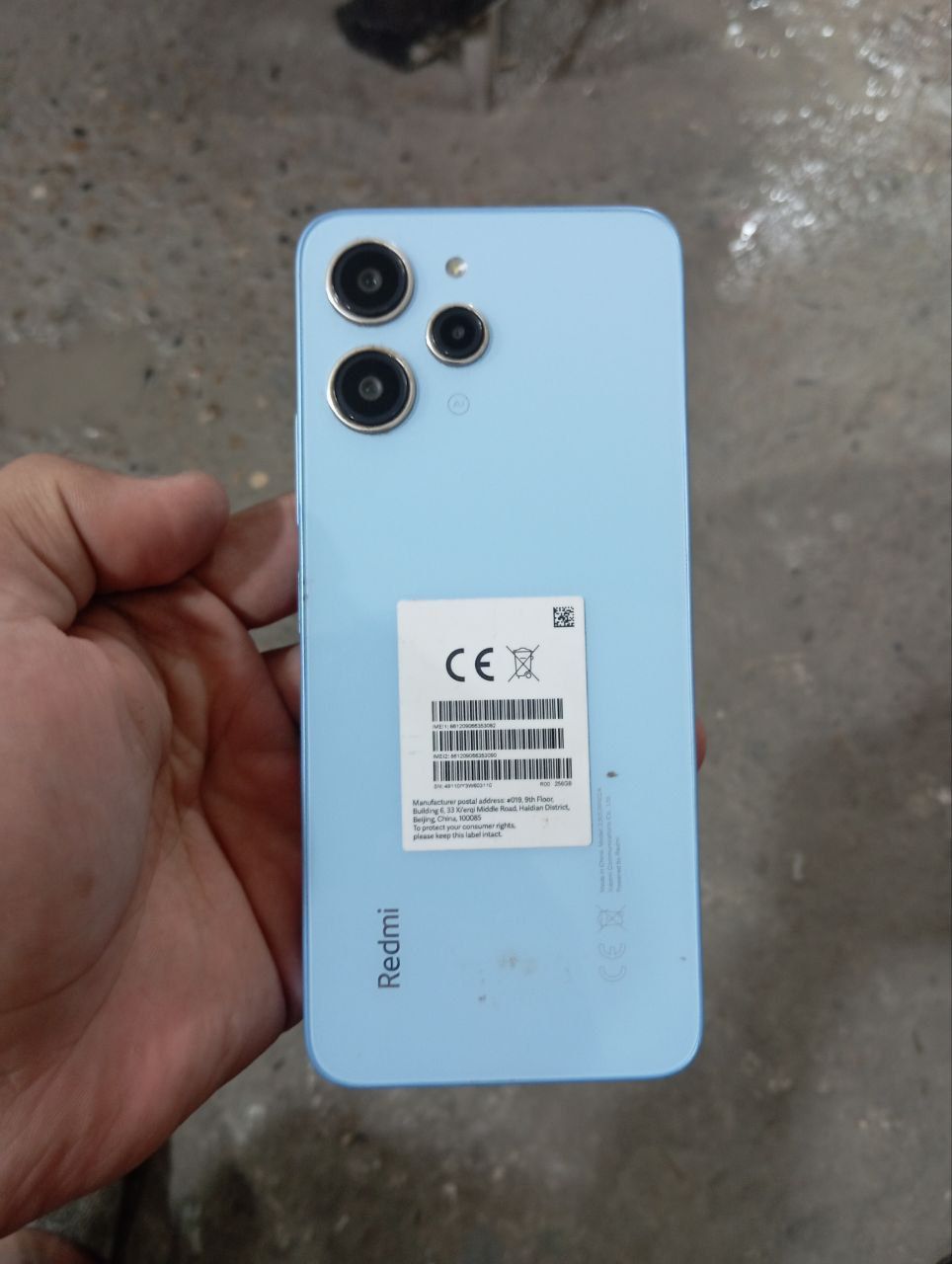 Redmi 12
Xotira:8/256Gb
Feys ID ishlaydi
 Atp ishlaydi
  Blue 
Kam