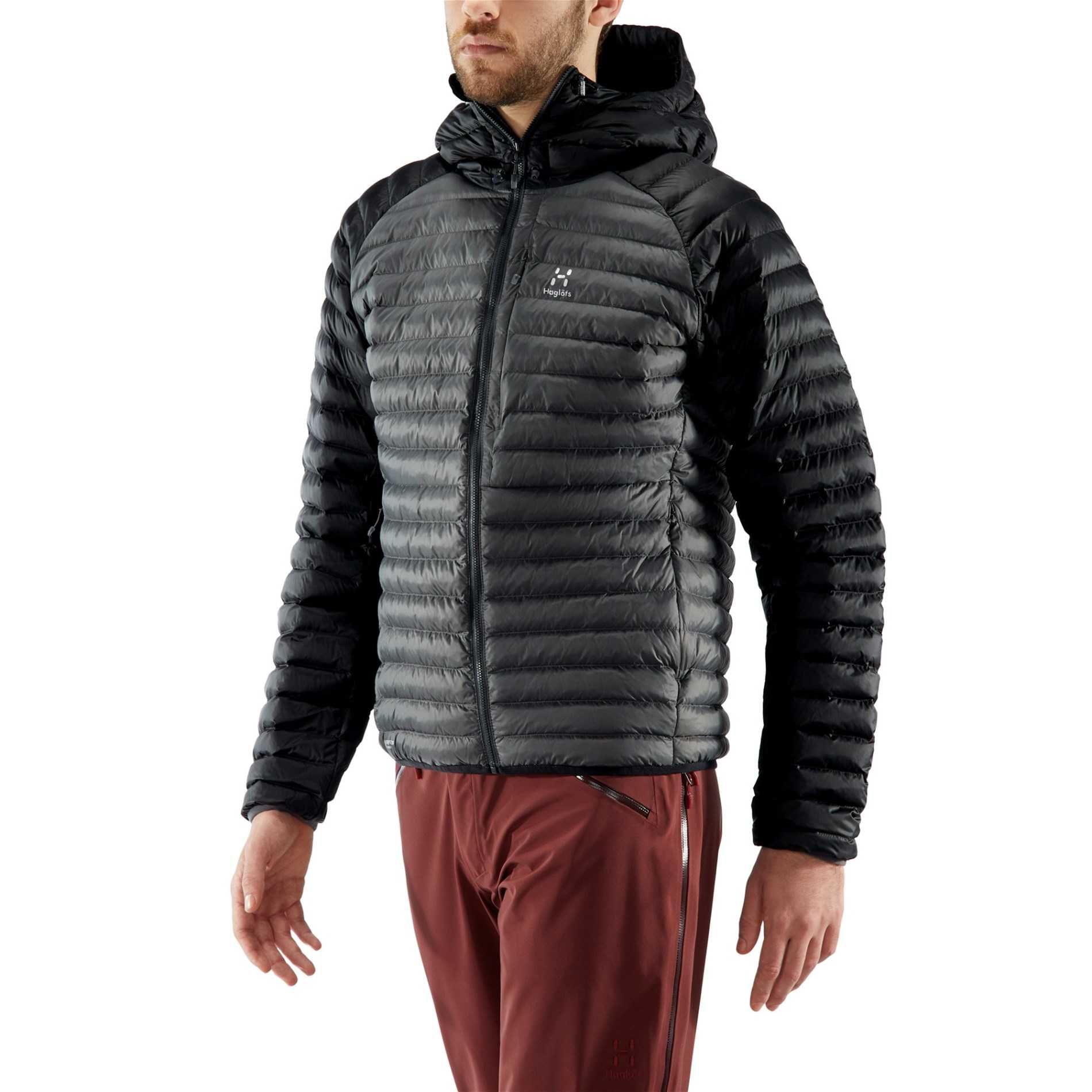 оригинално пухено яке HAGLOFS Essens Mimic Hood размер M от Германия
