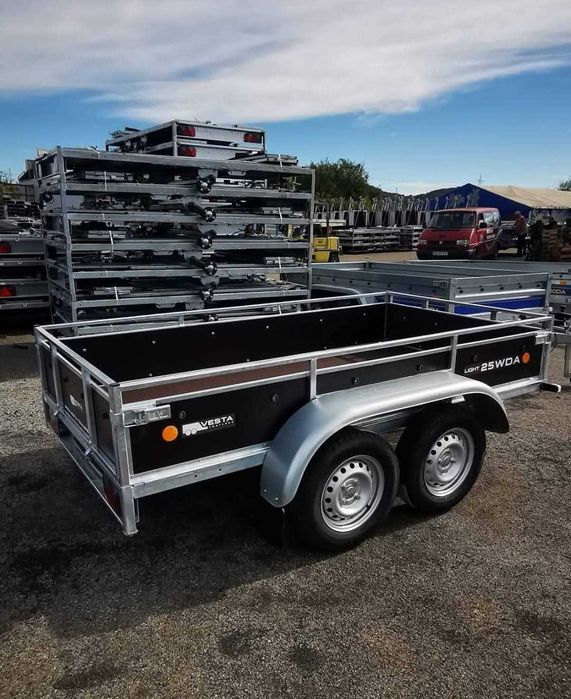 Remorca 2 axe 750 kg VESTA 25 WDA