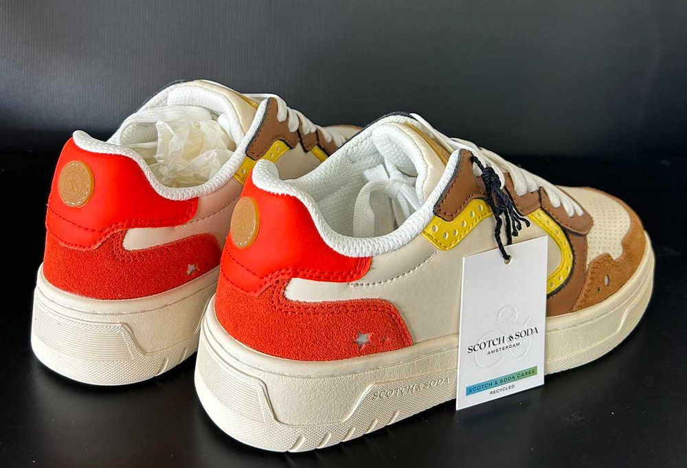 145лв.-кожени сникърси SCOTCH&SODA -дамски модел