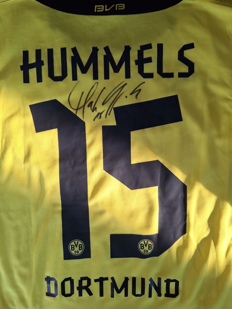 Tricou fotbal Borusia dortmund Hummels semnat