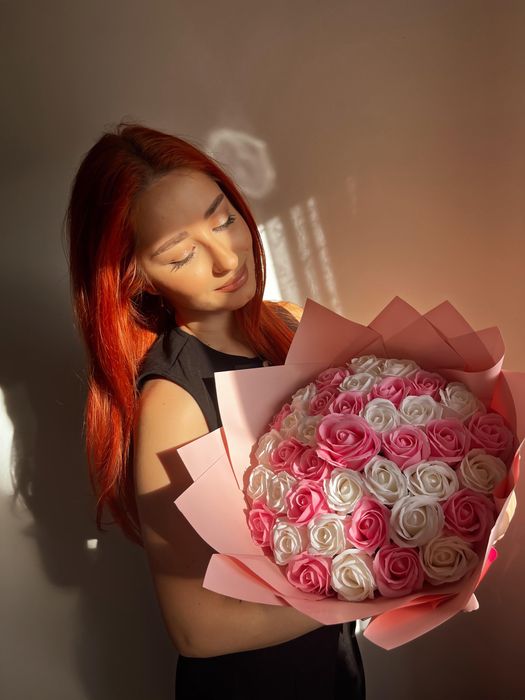 Buchet flori de sapun