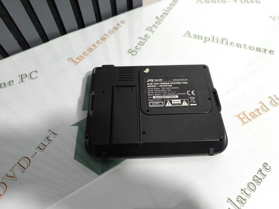 DVD Player Portabil JAY-tech SG-PD768 - Funcțional, Testat