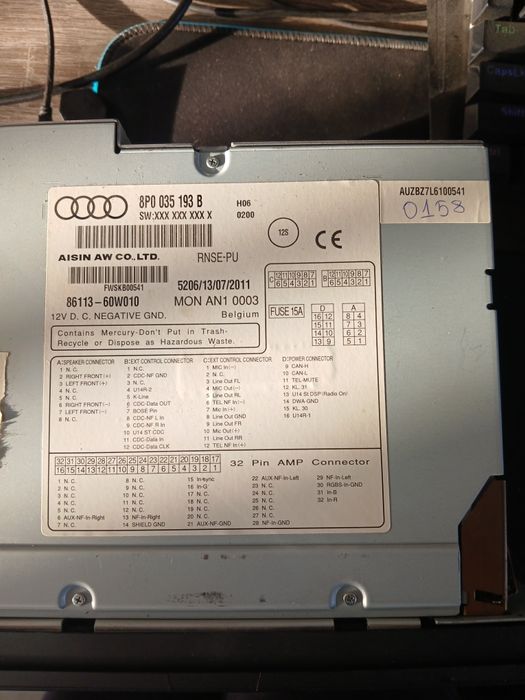 Мултимедия RNS-E PU Audi A3 8P