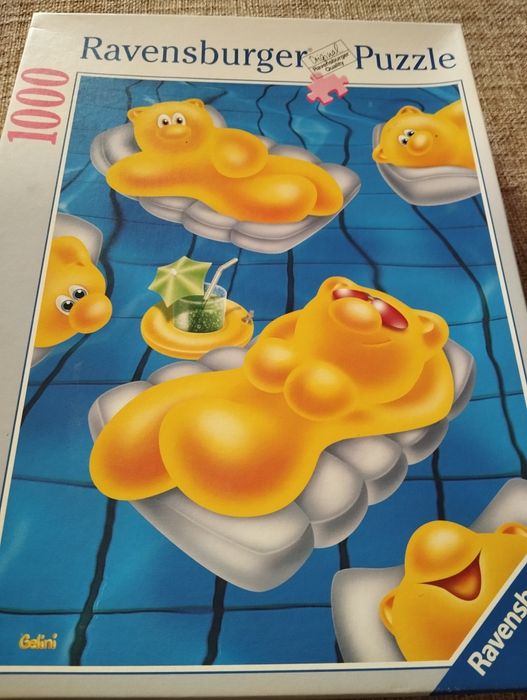 Много запазен немски пъзел, 1000части. Всичко е налично.