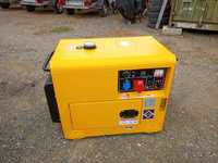 Inchiriere generator diesel SILENT 7,5kw 220v/380v-NOU