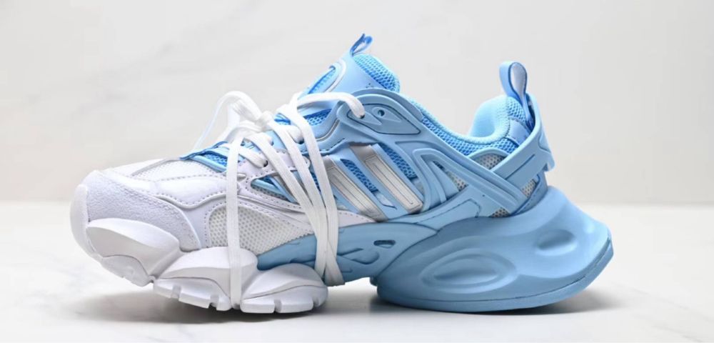 Дамски маратонки adidas ADISTAR XLG Runner Deluxe White/Blue