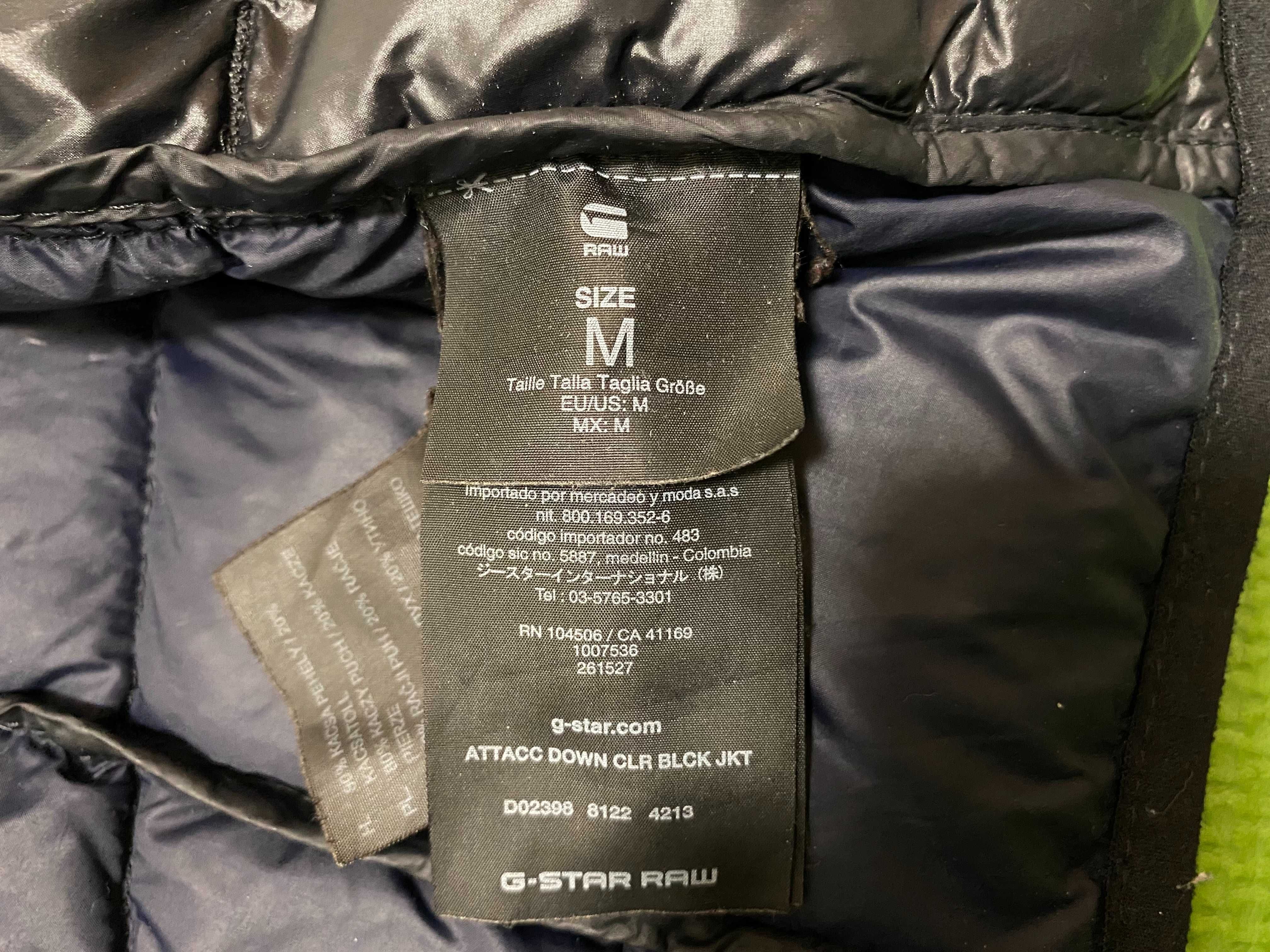 ''G-Star Raw Attacc Down Clr Blck JKT''оригинално мъжко пухено яке S р