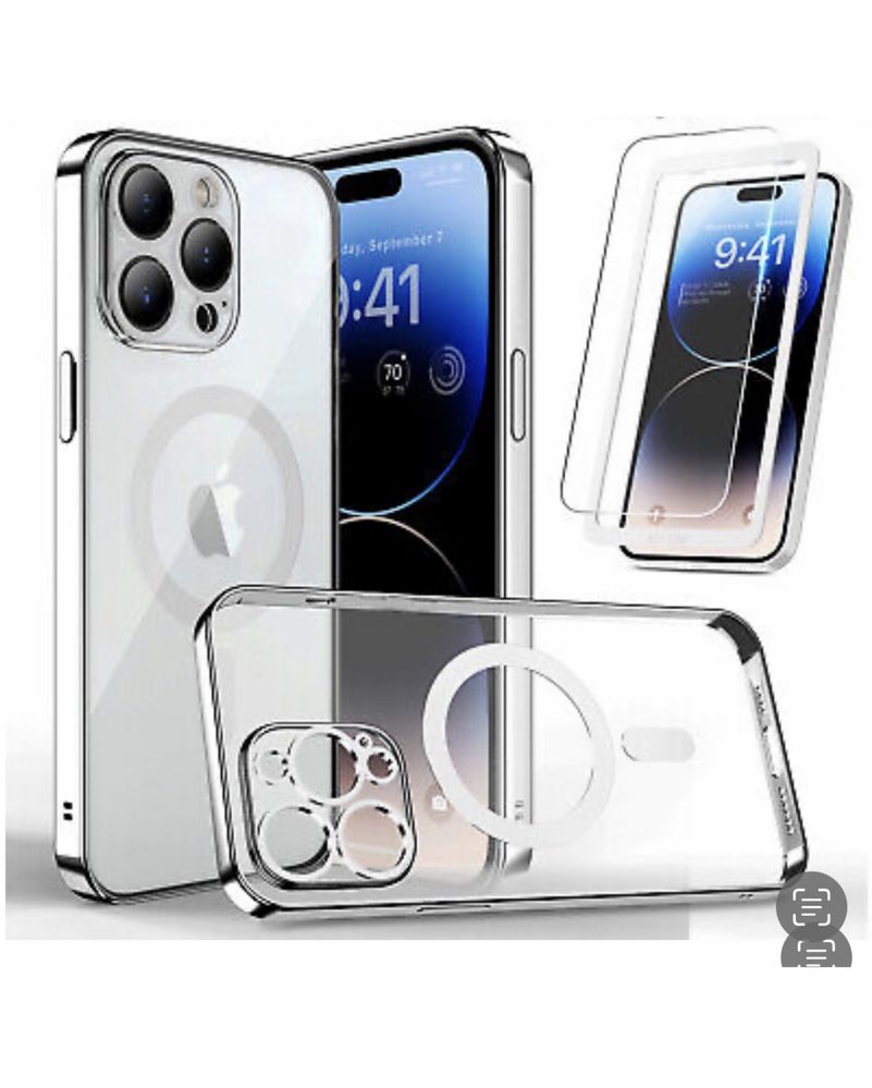 Husa Magsafe Lucioasa si Folie Sticla Armour - Iphone 11/PRO/PRO MAX