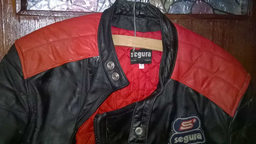 geaca piele moto motor Segura masura 46