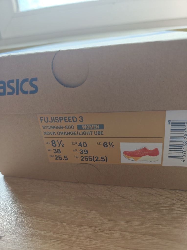 Маратонки Asics fujispeed 3