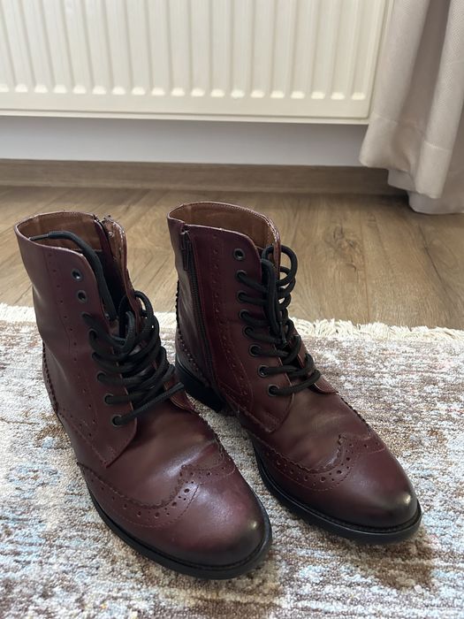 Ghete piele naturala dama visinii 37