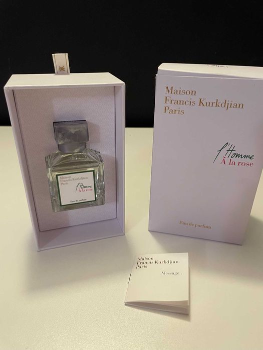 L'homme a la rose - Francis Kurkdjian