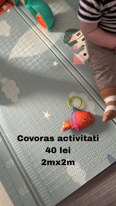 Covoras activitati bebe