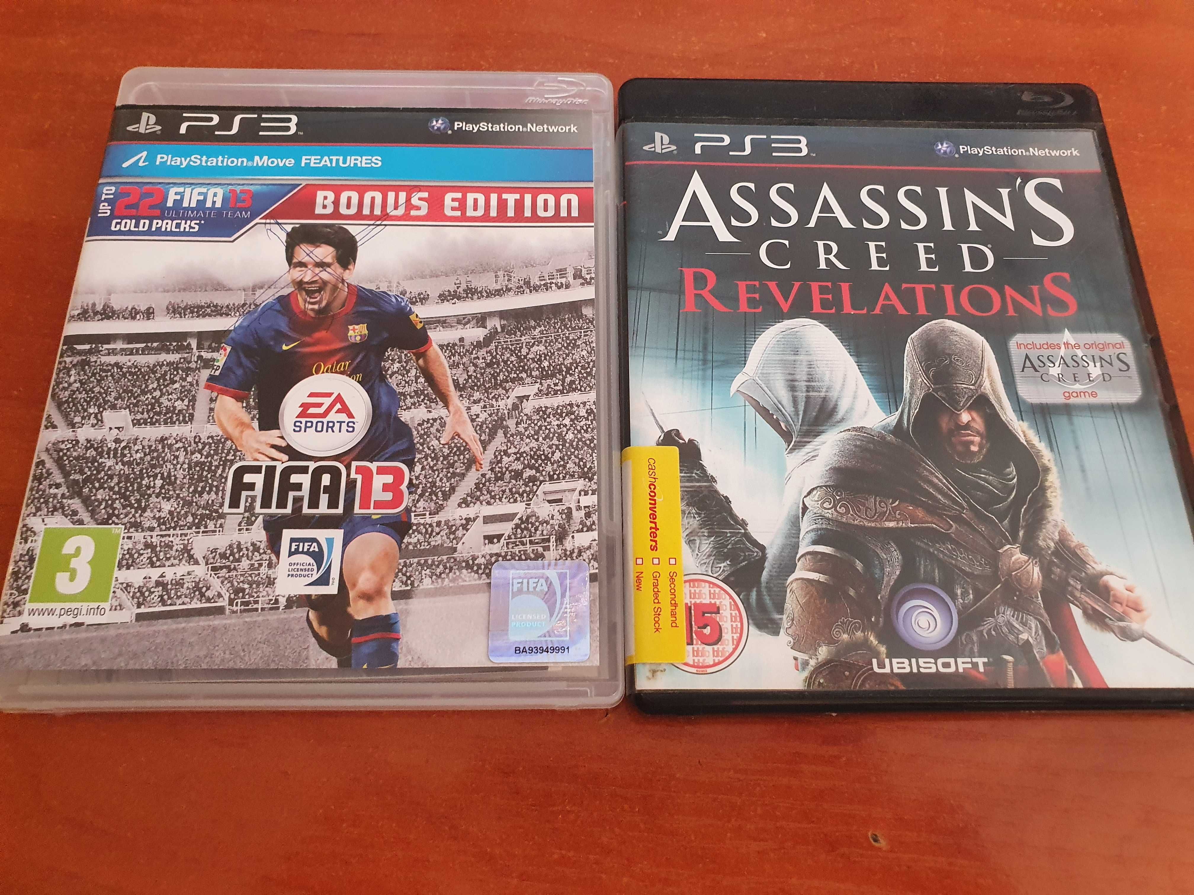 игри PS3 - FIFA 13 и Assasins Creed Revelations