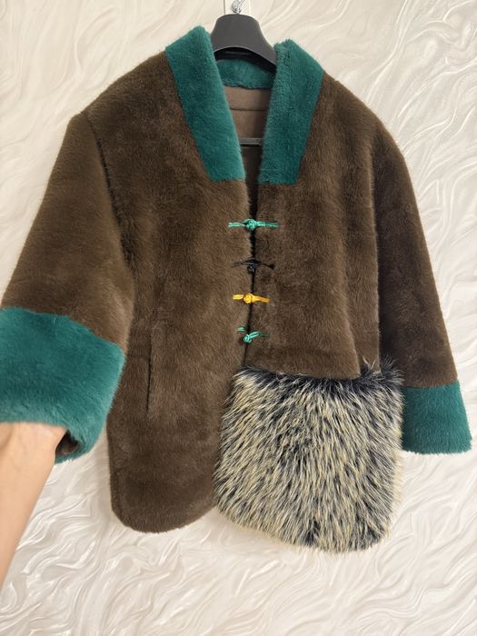 Эко шуба б/у / шуба бу