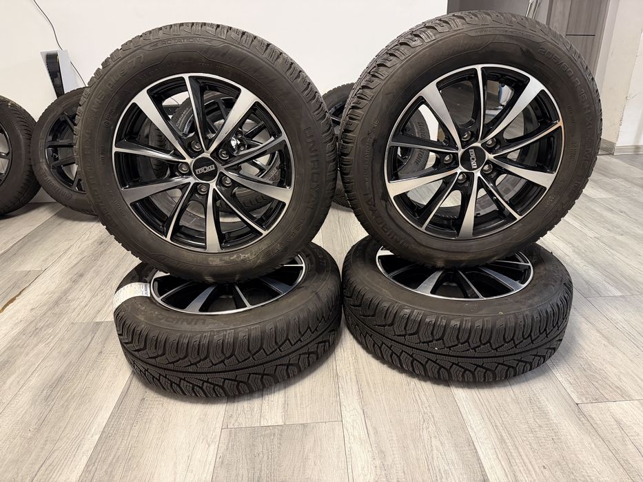 Jante cauciucuri Nissan Kia Mitsubishi Suzuki iarna205/60 R16