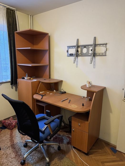 birou si dulap pal si scaun birou