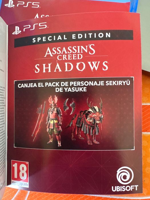 Assasins Creed Shadows Ps5