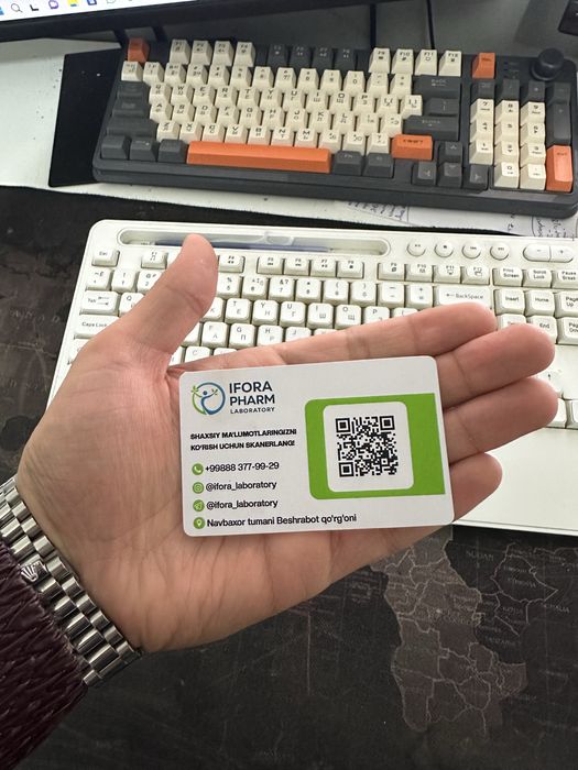 Pvc va vizitka kartalar