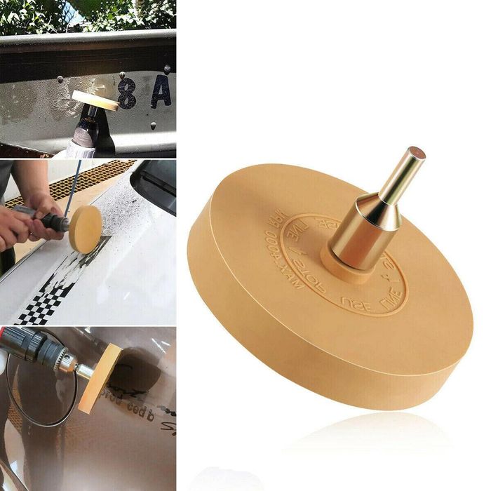 гумен диск carmotion за премахване на стикери и агресивно лепило ...