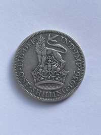 Moneda Argint Anglia Regatul Unit - 1 Shilling 1936 - George V