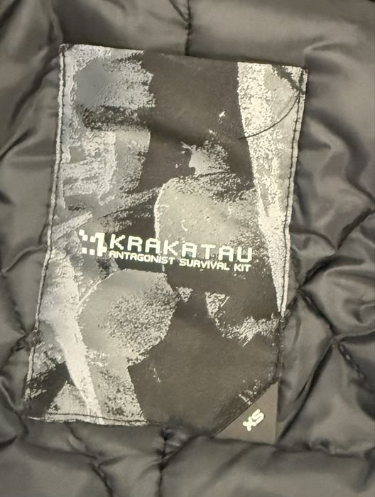 Geaca Krakataua,albastru inchis, Xs (este in realit S/M)
