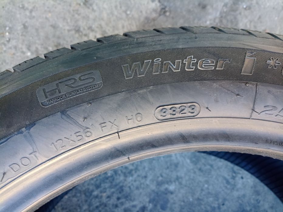 4 anvelope RunFlat de iarna Hankook 255/45 R19 dot 3323